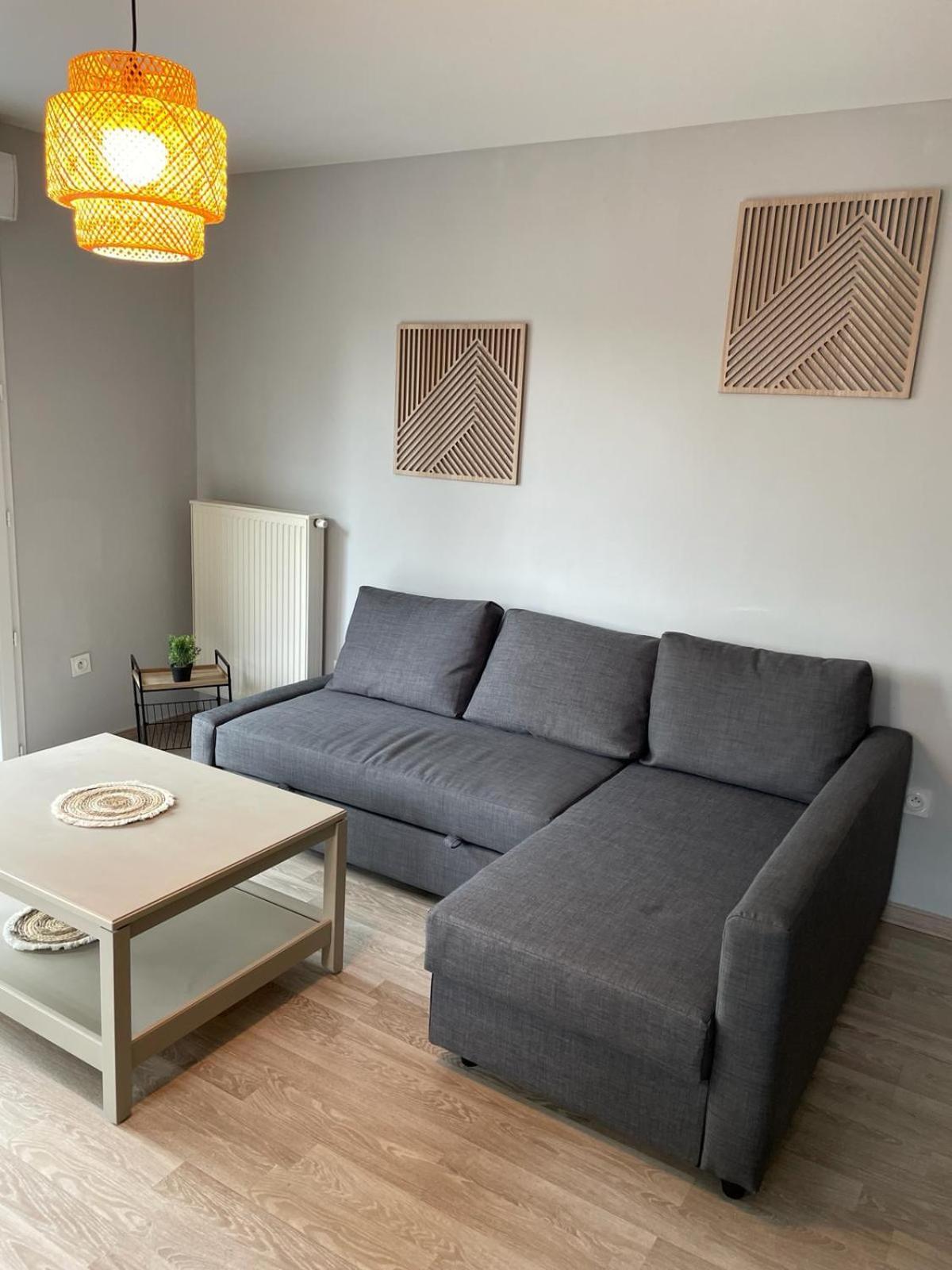 Appartement 2 Chambres Avec Terrasse Et Garage Saint-Andre-lez-Lille Luaran gambar