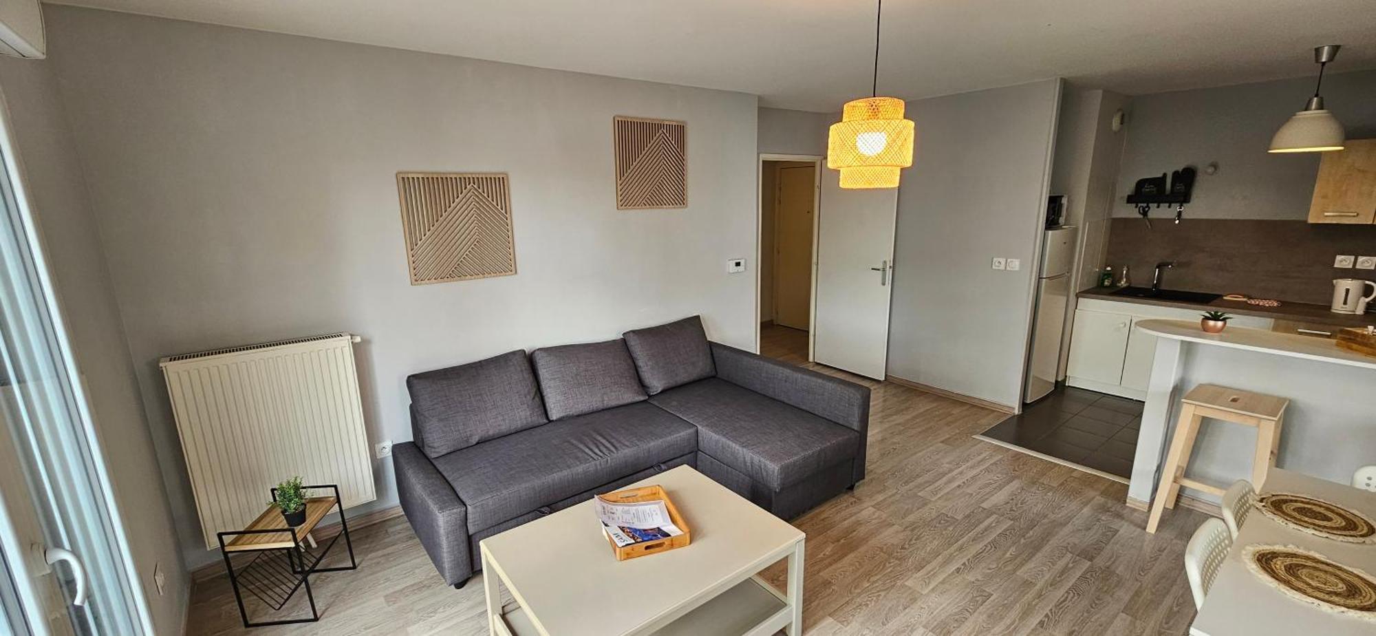Appartement 2 Chambres Avec Terrasse Et Garage Saint-Andre-lez-Lille Luaran gambar